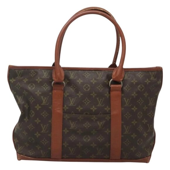 LOUIS VUITTON Monogram Sac Weekend PM Hand Bag Vintage M42425 LV Auth - Picture 6 of 15